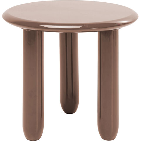 Side Table Eliano Mocha Brown Ø50cm