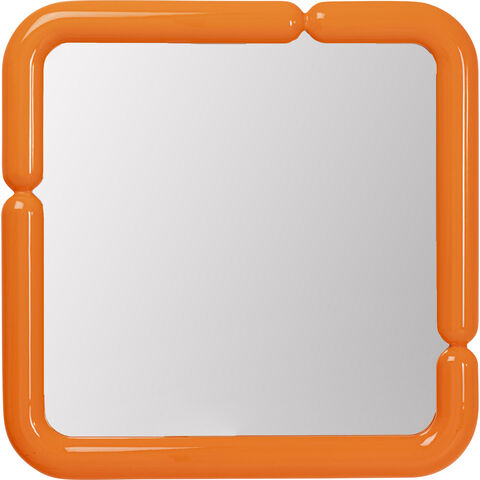 Espejo pared Eliano Naranja 90x90cm