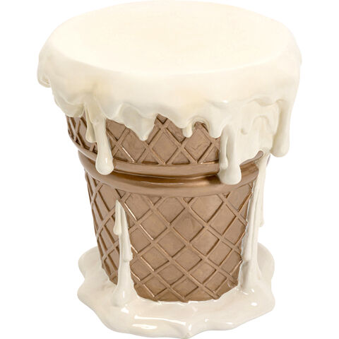 Taburete Ice Cream Vanilla Ø37cm
