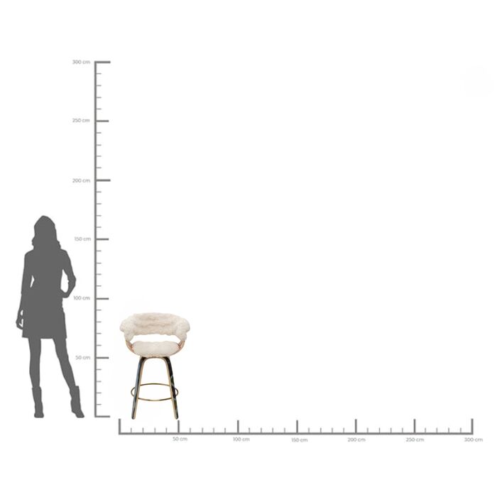 Bardrehstuhl Jackalope