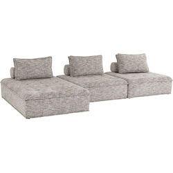 Sofa Element Portofino L Grau 157cm