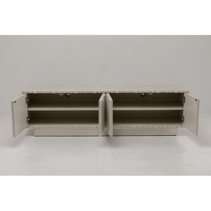 Cómoda baja Stucco Blanco 160x45cm