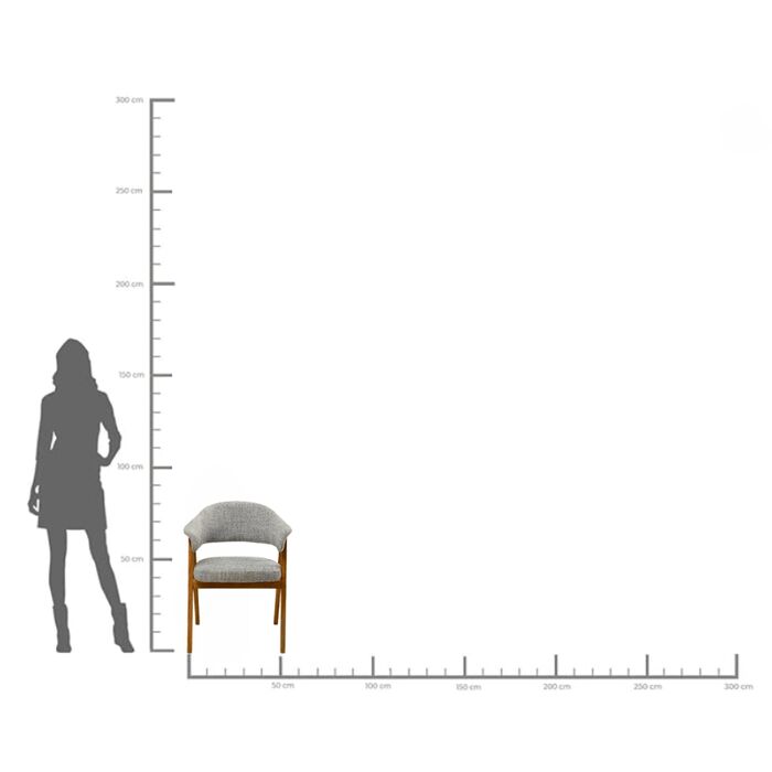 Armlehnstuhl Jonte Boucle Blau