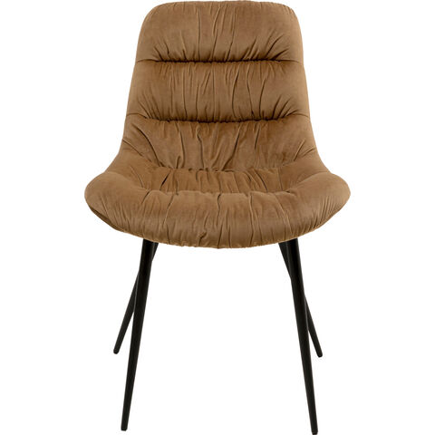 Chair South Side Velvet Brown