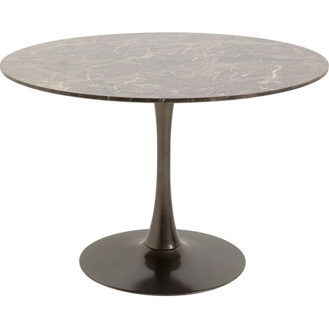 Mesa High Society Mármol Gris Ø110cm