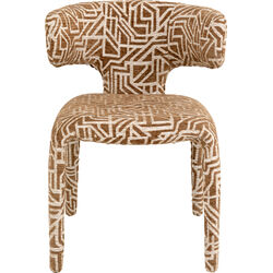 71470 - Sedia Tobi Maze marrone