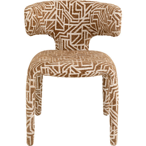Silla Tobi Maze Marrón