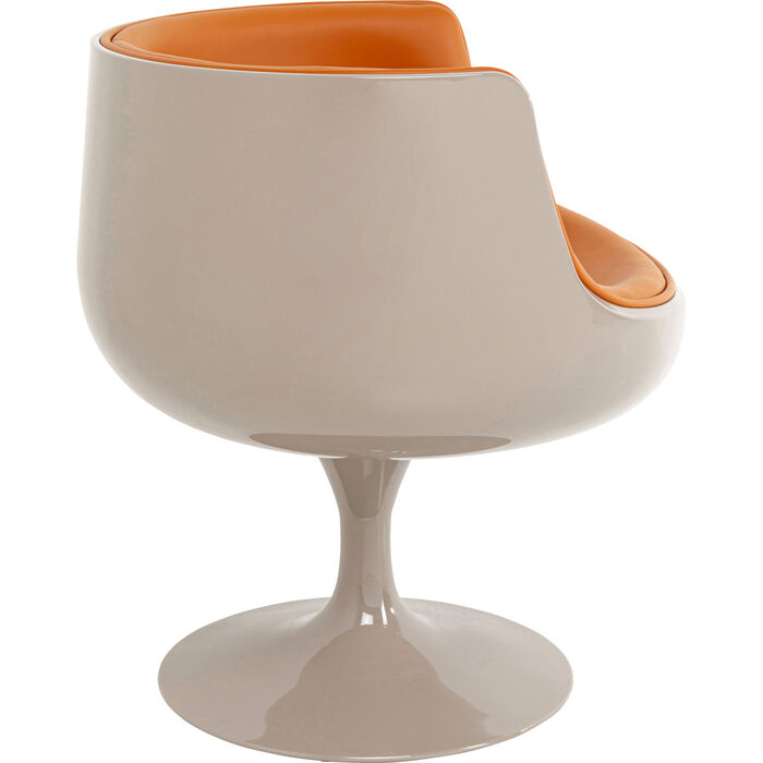 Drehstuhl Club Orange