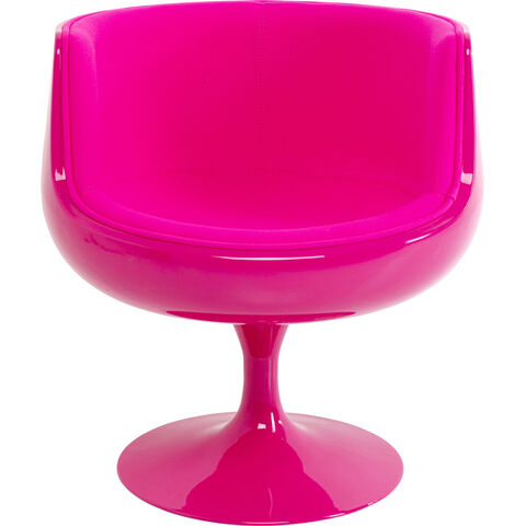 Chaise pivotante  Club fuchsia