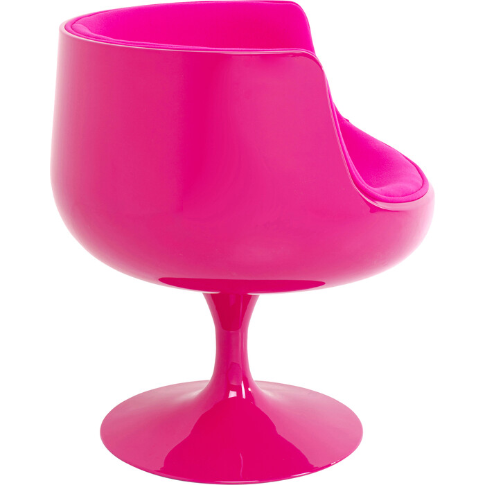 Chaise pivotante  Club fuchsia