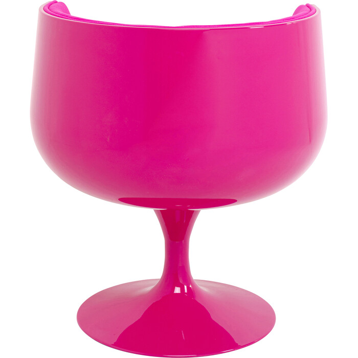 Chaise pivotante  Club fuchsia