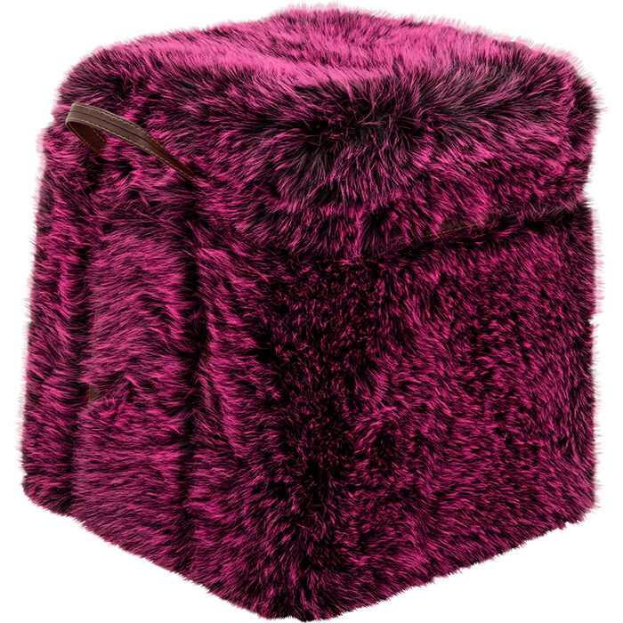 Truhenhocker Belt Pink