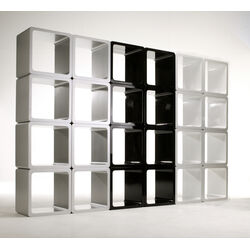 Cube Lounge MDF blanc