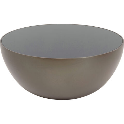 Table basse Lounge marron Ø80cm