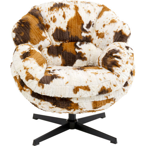 Swivel Armchair Cutie Cow