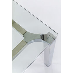 Desk Lorenco Corner Chrome 210x180cm