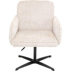 71589 - Sedia girevole Tabea beige