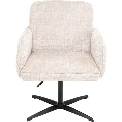 Silla giratoria Tabea Beige