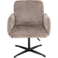 71590 - Swivel Chair Tabea Brown