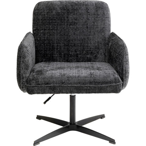 Silla giratoria Tabea Gris