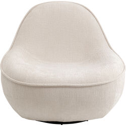 71608 - Drehsessel Ovo Creme 99cm