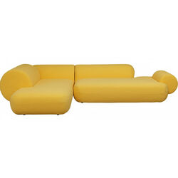 71656 - Ecksofa Soft Edge Links Gelb