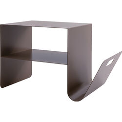 Beistelltisch Lounge News Taupe