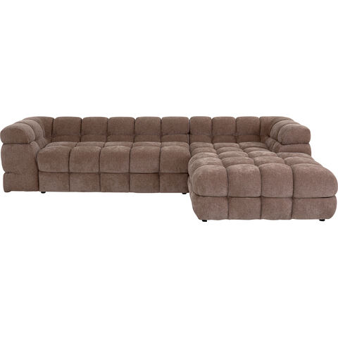 Corner Sofa Salamanca Brown Right 270cm