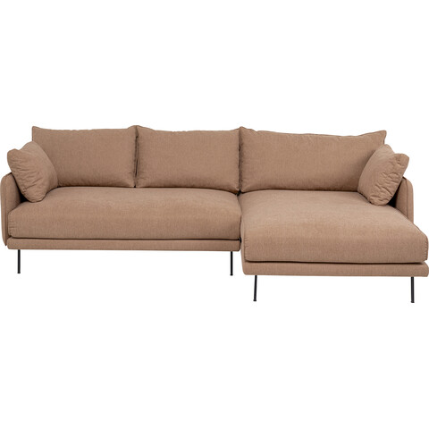 Sofa Edna Light Brown Right 270cm