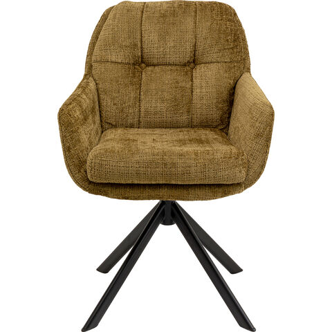 Chaise pivotante Molly kaki