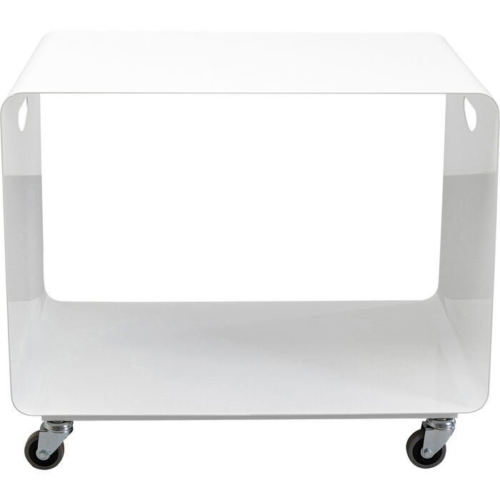 Table d'appoint Lounge M blanc 60x40cm