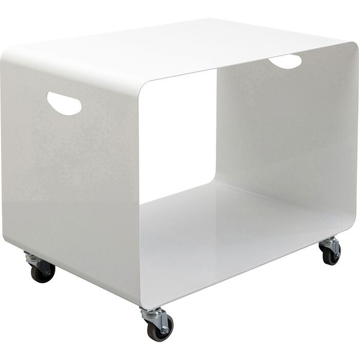 Table d'appoint Lounge M blanc 60x40cm