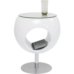 Table d´appoint Forado blanche