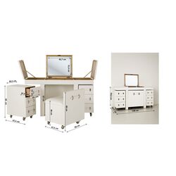 Schminkkombination Diva Croco White