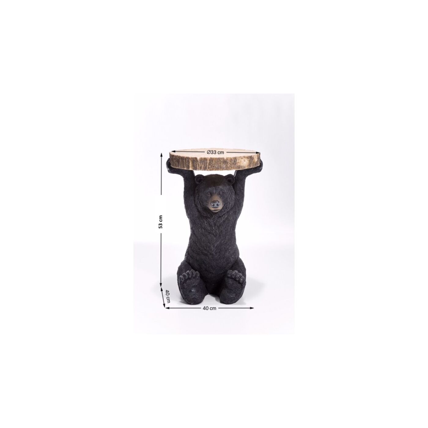 Side Table Animal Bear Ø33cm KARE KARE B2B