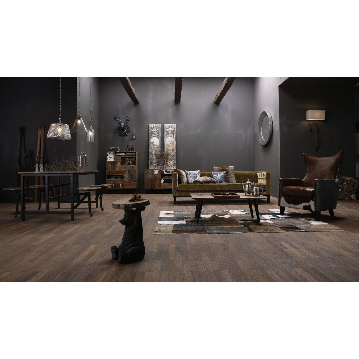 Side Table Animal Bear Ø33cm KARE KARE B2B