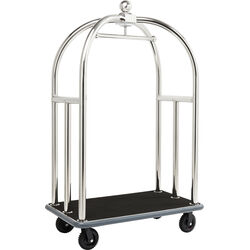 VIP Baggage Trolley Vegas Silver