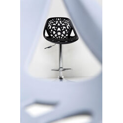 Tabouret de bar Ornament blanc