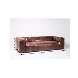 Sofa Cubetto 3,5-Sitzer 260cm