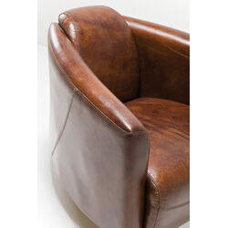 Fauteuil Cigar Lounge marron