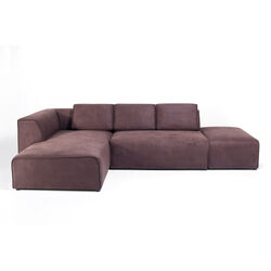 Sofa Infinity Antique marron 74 angle gauche
