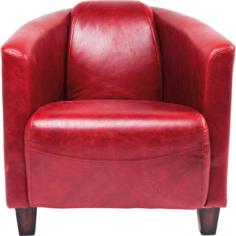 Sillón Cigar Lounge rojo