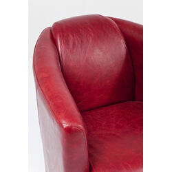 Fauteuil Cigar Lounge rouge