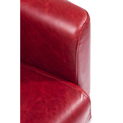 Fauteuil Cigar Lounge rouge