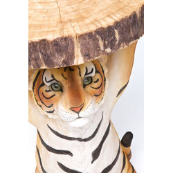 Side Table Animal Tiger Ø35cm