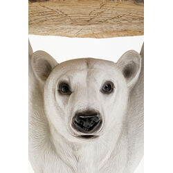 Beistelltisch Animal Polar Bear Ø37cm