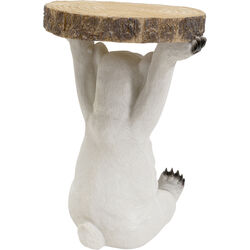 Side Table Animal Polar Bear Ø37cm