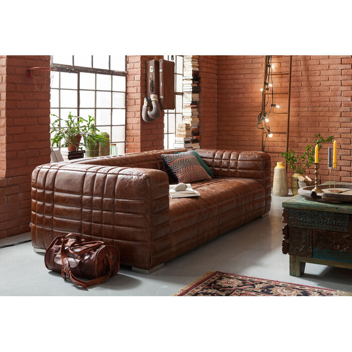 Sofa Square Dance 3-Sitzer