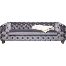 Sofa Desire 3-Seater Silver Grey