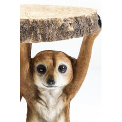 Side Table Animal Meerkat Sisters Ø33cm